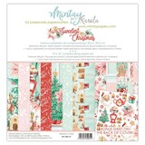 Mintay The Sweetest Christmas 12x12 Inch Scrapbooking Paper Set (MT-SWE-07)
