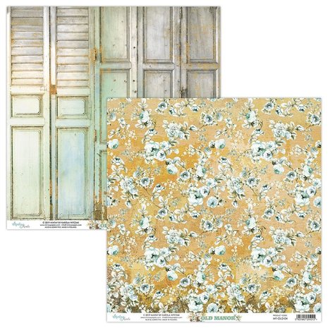 Mintay Old Manor 12x12 Inch Scrapbooking Paper Set (MT-OLD-07)