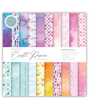 Craft Consortium Watercolours 6x6 Inch Paper Pad (CCEPAD003B) Craft Consortium Watercolours 6x6 Inch Paper Pad (CCEPAD003B)