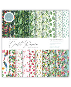 Craft Consortium Tropical Paradise 6x6 Inch Paper Pad (CCEPAD006B) Craft Consortium Tropical Paradise 6x6 Inch Paper Pad (CCEPAD006B)
