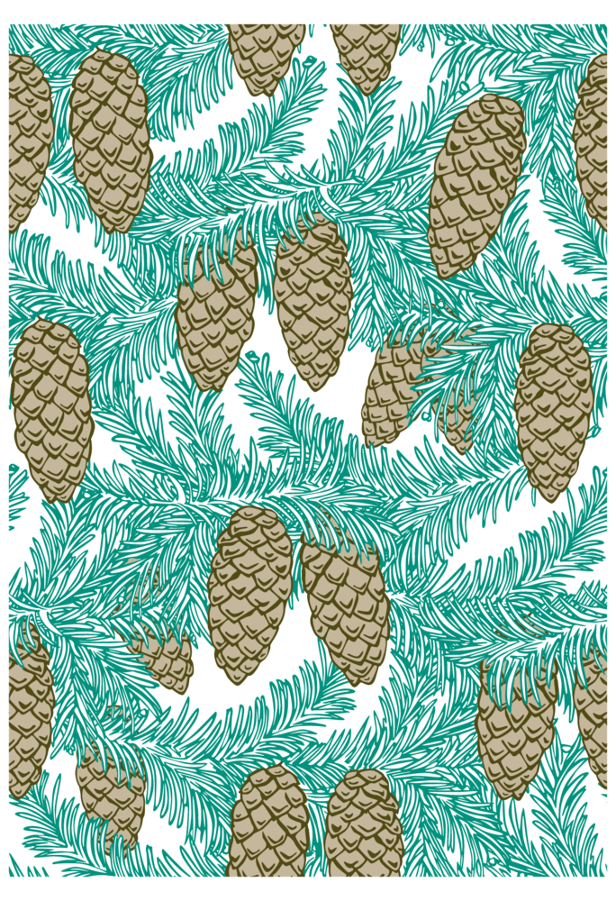 Crafter's Companion Winter Pine Background Layering Stamps (CC-STP-WINP)