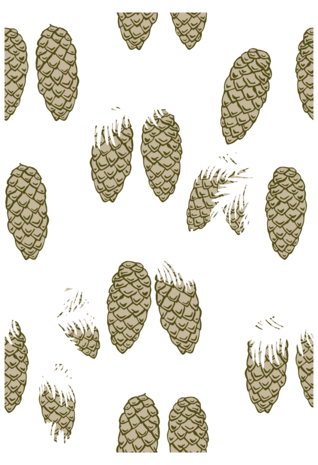 Crafter's Companion Winter Pine Background Layering Stamps (CC-STP-WINP)