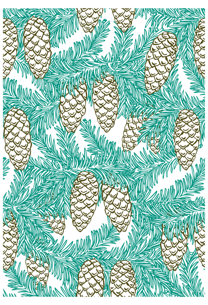 Crafter's Companion Winter Pine Background Layering Stamps (CC-STP-WINP)