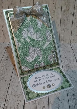 Crafter's Companion Winter Pine Background Layering Stamps (CC-STP-WINP)