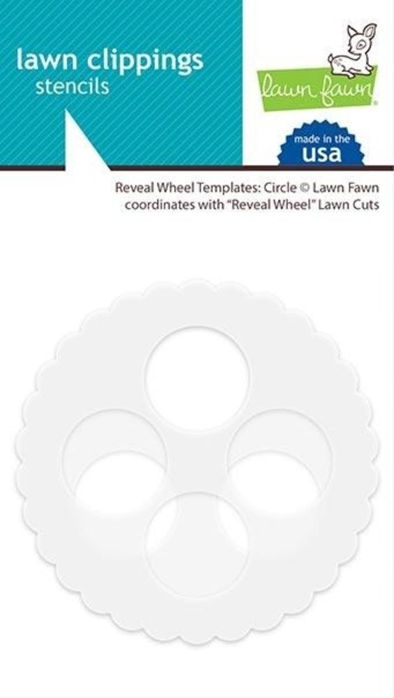 Lawn Fawn Reveal Wheel Templates Circle (LF2042)