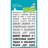 Lawn Fawn Offset Sayings Christmas Clear Stamps (LF2026)