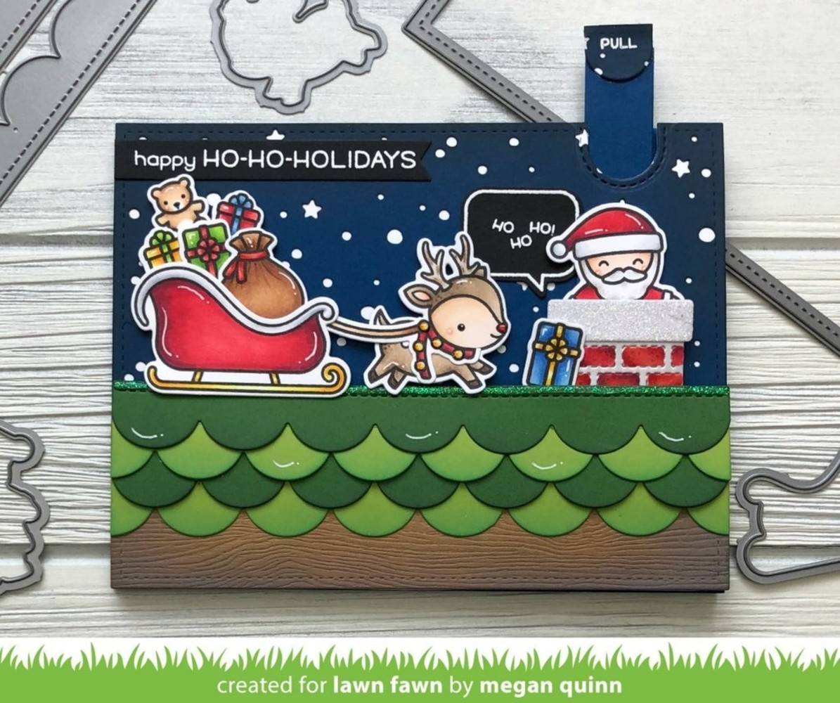 Lawn Fawn Ho-Ho-Holidays Clear Stamps (LF2029)