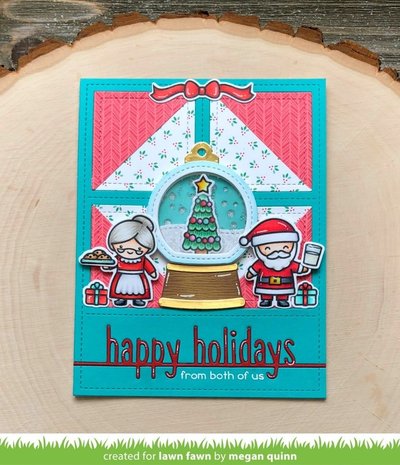 Lawn Fawn Ho-Ho-Holidays Clear Stamps (LF2029)
