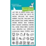 Lawn Fawn Plan On It: School Clear Stamps (LF2040)