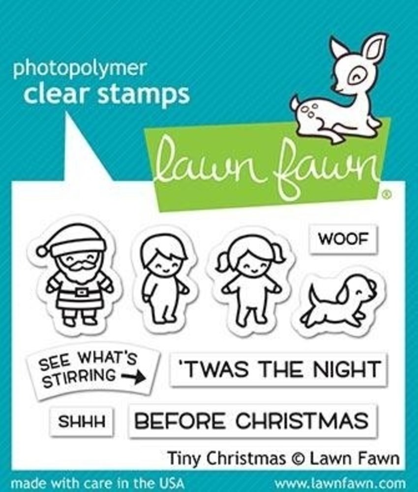 Lawn Fawn Tiny Christmas Clear Stamps (LF2022) Lawn Fawn Tiny Christmas Clear Stamps (LF2022)