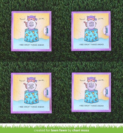 Lawn Fawn Fortune Teller Tabby Dies (LF2017) Lawn Fawn Fortune Teller Tabby Dies (LF2017)