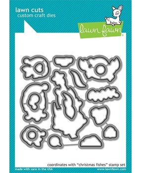 Lawn Fawn Christmas Fishes Dies (LF2025) Lawn Fawn Christmas Fishes Dies (LF2025)