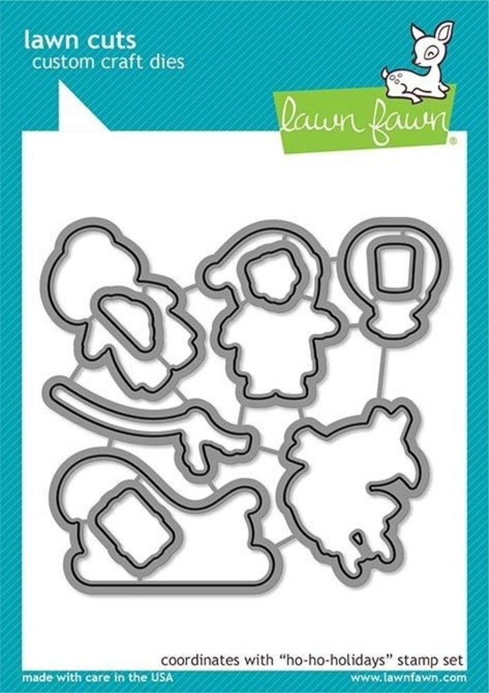 Lawn Fawn Ho-Ho-Holidays Dies (LF2030)