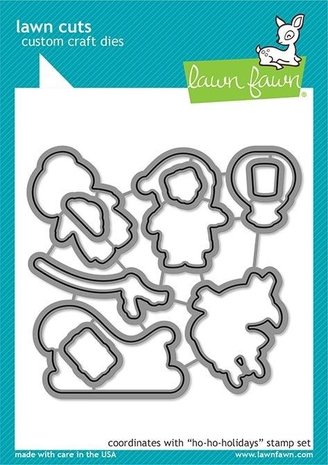 Lawn Fawn Ho-Ho-Holidays Dies (LF2030)