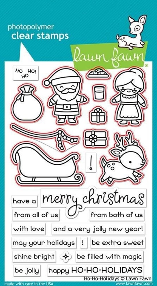 Lawn Fawn Ho-Ho-Holidays Dies (LF2030)