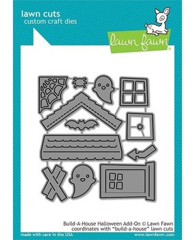 Lawn Fawn Build-a-House Halloween Add-on Dies (LF2047) Lawn Fawn Build-a-House Halloween Add-on Dies (LF2047)