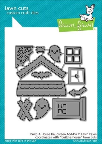 Lawn Fawn Build-a-House Halloween Add-on Dies (LF2047) Lawn Fawn Build-a-House Halloween Add-on Dies (LF2047)