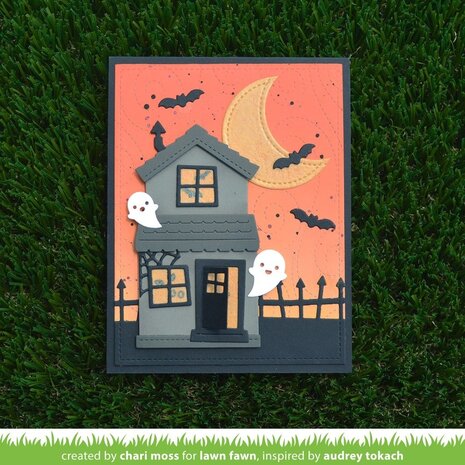 Lawn Fawn Build-a-House Halloween Add-on Dies (LF2047) Lawn Fawn Build-a-House Halloween Add-on Dies (LF2047)