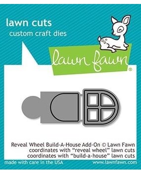 Lawn Fawn Reveal Wheel Build-a-House Add-on Dies (LF2049)