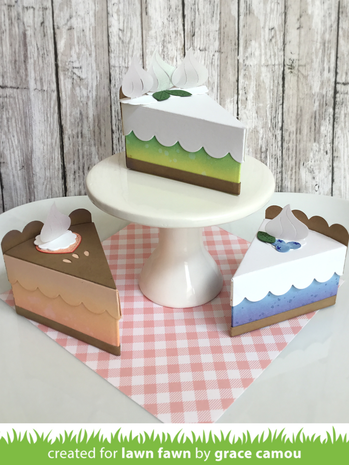 Lawn Fawn Cake Slice Box Pie Add-on Dies (LF2053) Lawn Fawn Cake Slice Box Pie Add-on Dies (LF2053)