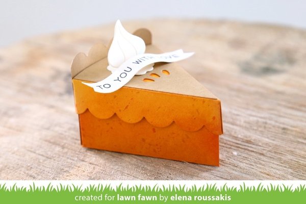 Lawn Fawn Cake Slice Box Pie Add-on Dies (LF2053) Lawn Fawn Cake Slice Box Pie Add-on Dies (LF2053)