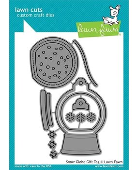 Lawn Fawn Snow Globe Gift Tag Dies (LF2056) Lawn Fawn Snow Globe Gift Tag Dies (LF2056)