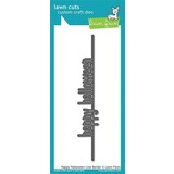 Lawn Fawn Happy Halloween Line Border Die (LF2061)