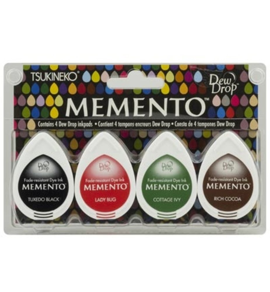 Tsukineko Memento Gotta Have Dye Ink Set (MD-100-009) Tsukineko Memento Gotta Have Dye Ink Set (MD-100-009)