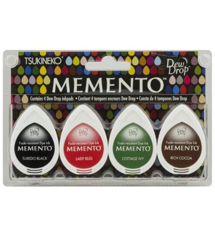 Tsukineko Memento Gotta Have Dye Ink Set (MD-100-009) Tsukineko Memento Gotta Have Dye Ink Set (MD-100-009)
