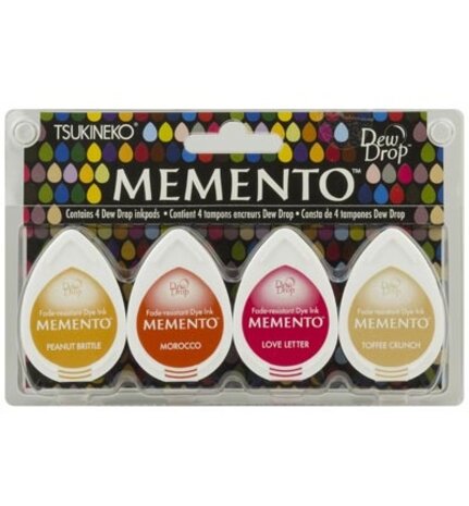 Tsukineko Memento Golden Sunset Dye Ink Set (MD-100-016) Tsukineko Memento Golden Sunset Dye Ink Set (MD-100-016)
