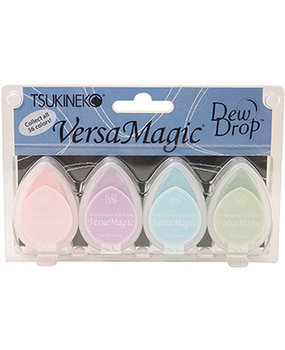 Tsukineko VersaMagic Pretty Pastel Chalk Pigment Ink Set (GD-100-001) Tsukineko VersaMagic Pretty Pastel Chalk Pigment Ink Set (GD-100-001)