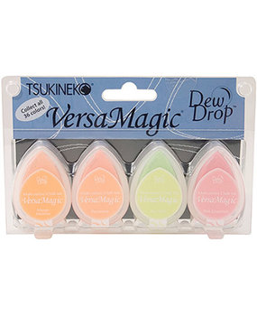 Tsukineko VersaMagic Fruit Cocktail Chalk Pigment Ink Set (GD-100-003) Tsukineko VersaMagic Fruit Cocktail Chalk Pigment Ink Set (GD-100-003)