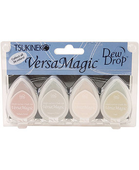 Tsukineko VersaMagic Four Corne Chalk Pigment Ink Set (GD-100-006) Tsukineko VersaMagic Four Corne Chalk Pigment Ink Set (GD-100-006)