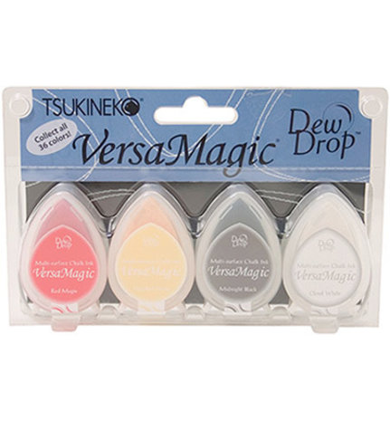 Tsukineko VersaMagic Clowning Around Chalk Pigment Ink Set (GD-100-009)