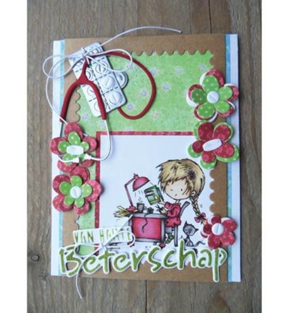 Marianne Design Craftable Van Harte Beterschap (CR1317) Marianne Design Craftable Van Harte Beterschap (CR1317)