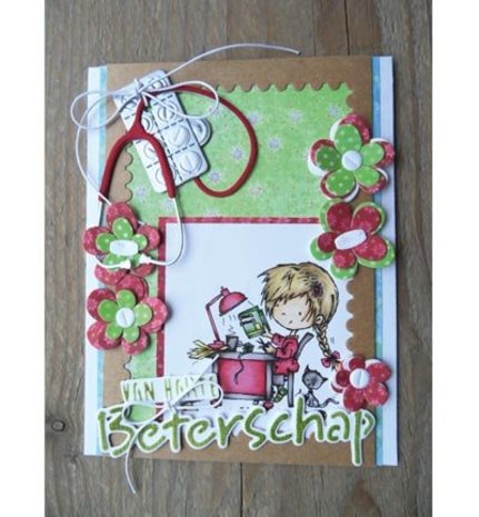 Marianne Design Craftable Van Harte Beterschap (CR1317) Marianne Design Craftable Van Harte Beterschap (CR1317)