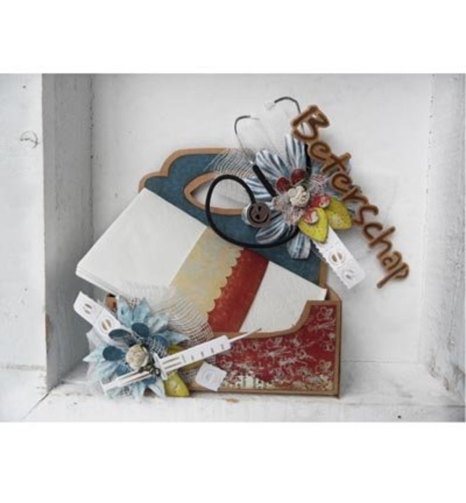 Marianne Design Craftable Van Harte Beterschap (CR1317) Marianne Design Craftable Van Harte Beterschap (CR1317)