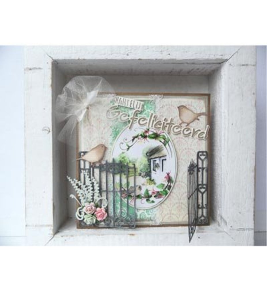 Marianne Design Craftable Hartelijk Gefeliciteerd (CR1319)