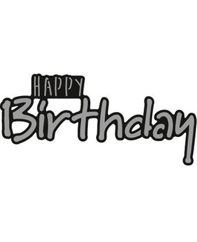 Marianne Design Craftable Happy Birthday (CR1320)