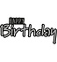 Craftable Happy Birthday (CR1320) Craftable Happy Birthday (CR1320)