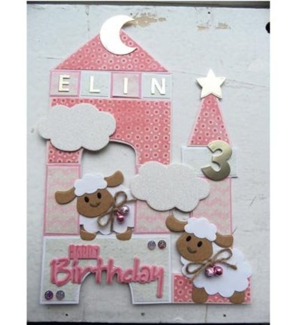 Marianne Design Craftable Happy Birthday (CR1320)