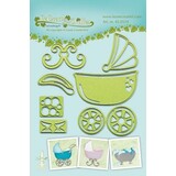 Leane Creatief LeCrea' 3D Dies Baby Stroler (45.0539)