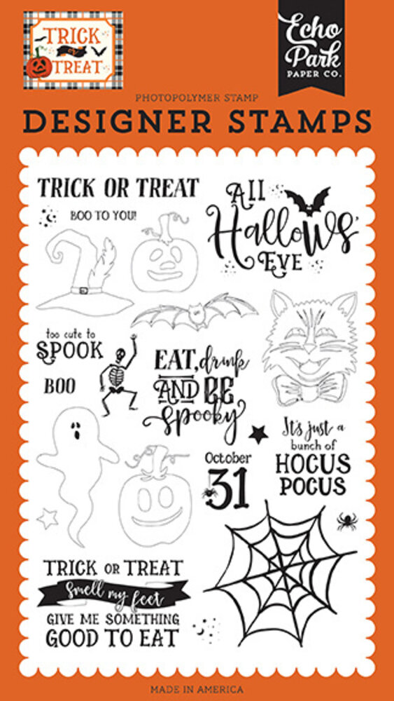 Echo Park All Hallows Eve Clear Stamps (TT186042)