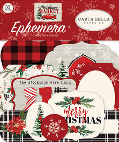 Carta Bella Christmas Market Ephemera (CBCM106024)