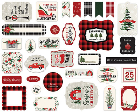 Carta Bella Christmas Market Ephemera (CBCM106024)