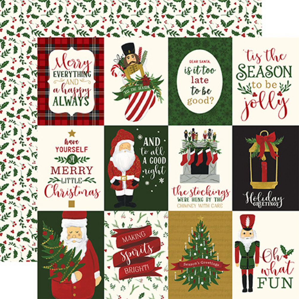 Echo Park Here Comes Santa Claus 12x12 Inch Collection Kit (HCSC188016) Echo Park Here Comes Santa Claus 12x12 Inch Collection Kit (HCSC188016)