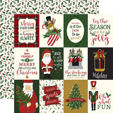 Echo Park Here Comes Santa Claus 12x12 Inch Collection Kit (HCSC188016) Echo Park Here Comes Santa Claus 12x12 Inch Collection Kit (HCSC188016)