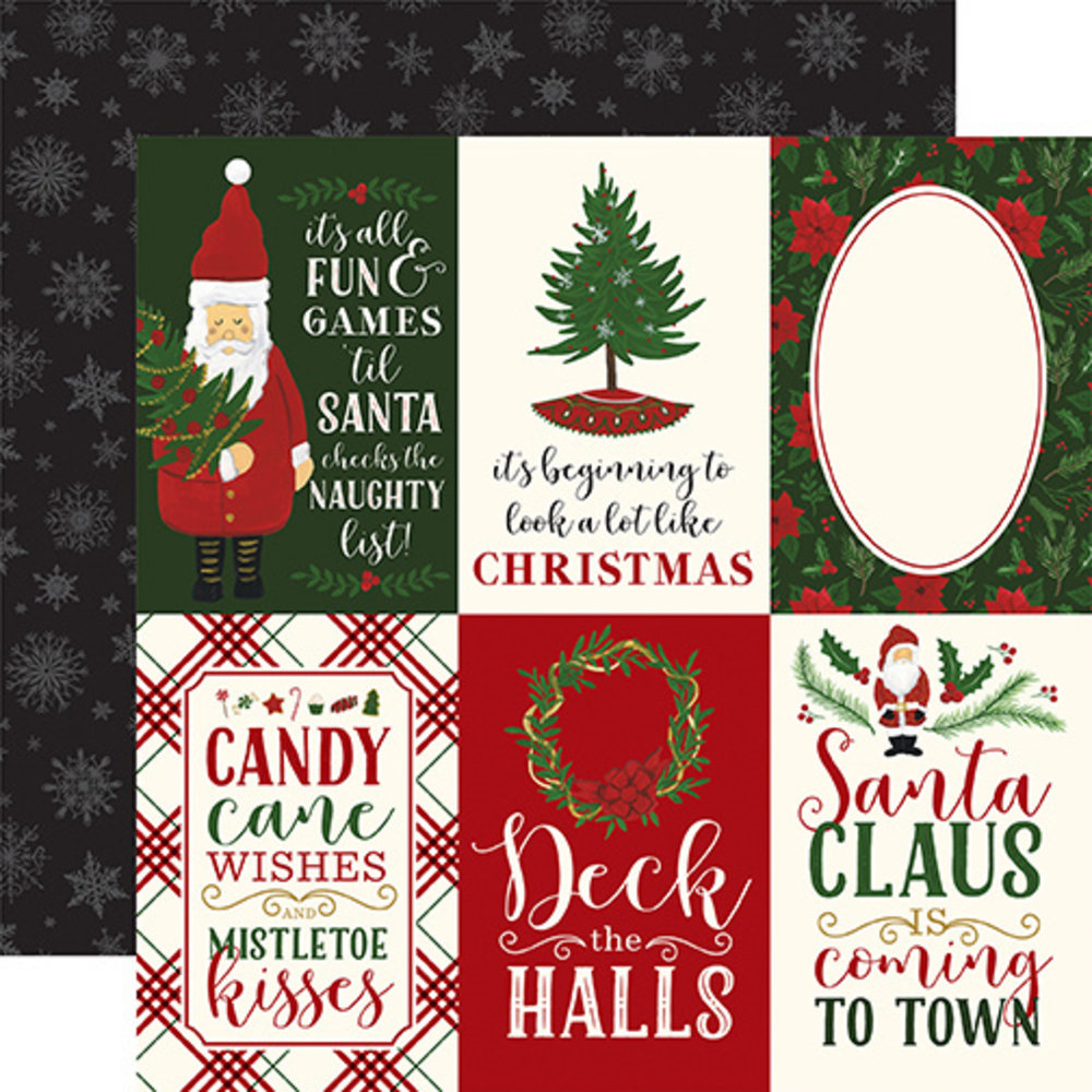Echo Park Here Comes Santa Claus 12x12 Inch Collection Kit (HCSC188016) Echo Park Here Comes Santa Claus 12x12 Inch Collection Kit (HCSC188016)