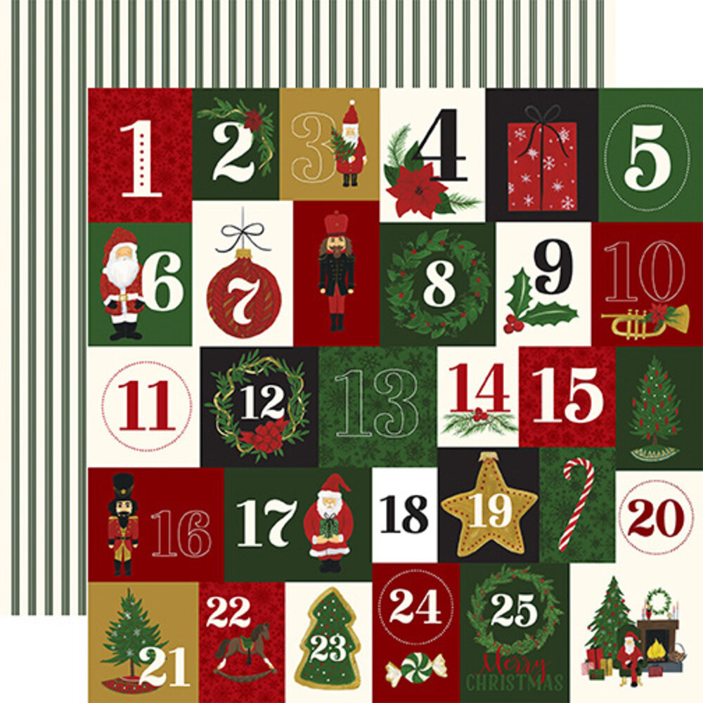 Echo Park Here Comes Santa Claus 12x12 Inch Collection Kit (HCSC188016) Echo Park Here Comes Santa Claus 12x12 Inch Collection Kit (HCSC188016)