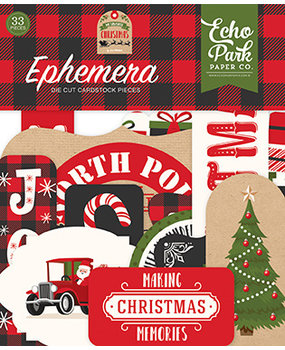 Echo Park My Favorite Christmas Ephemera (MFC190024) Echo Park My Favorite Christmas Ephemera (MFC190024)